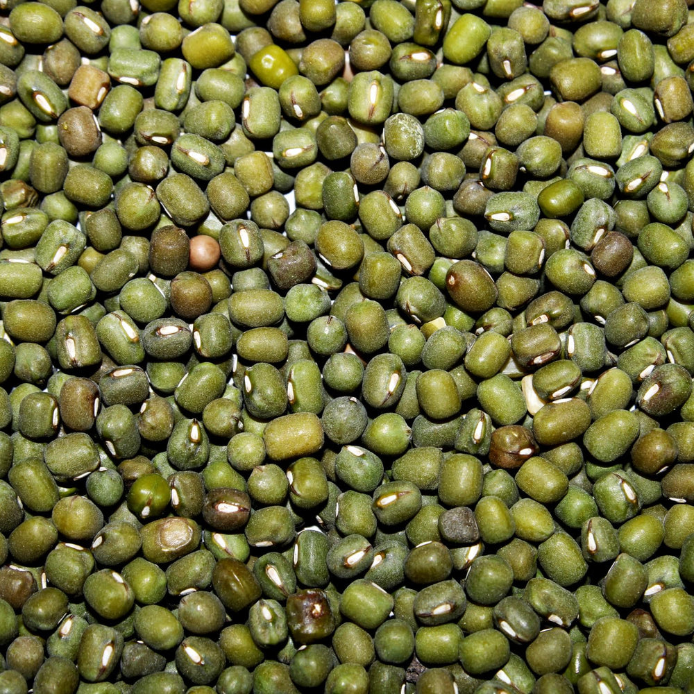 AFROASE - Haricots verts mungo - 1 x 1 kg (Pack de 2)