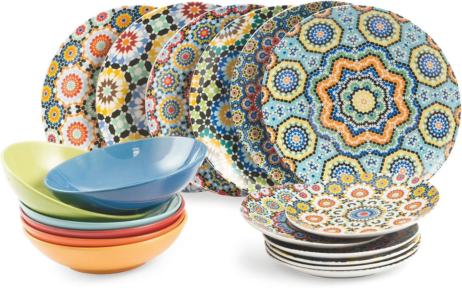 Villa d'Este Home Marrakech set de 18 couverts