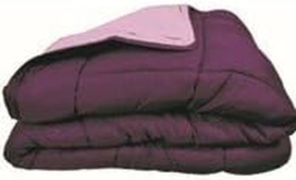 Couette CALGARY Chocolat/Corail 140 Couettes et couettes Naty Shop 240X220X1 Cm