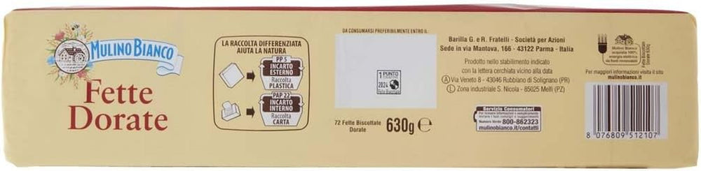 , Biscottate Gras Doré - 630 gr