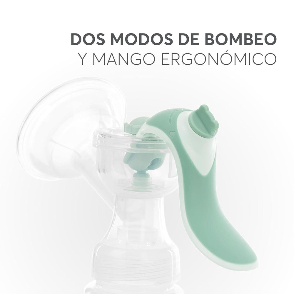 Tire-lait Kikkaboo ELSIE, manuel avec 2 modes, puissance d'aspiration réglable, gobelet en silicone souple Accessoires Alimentation et Allaitement Bebe Naty Shop