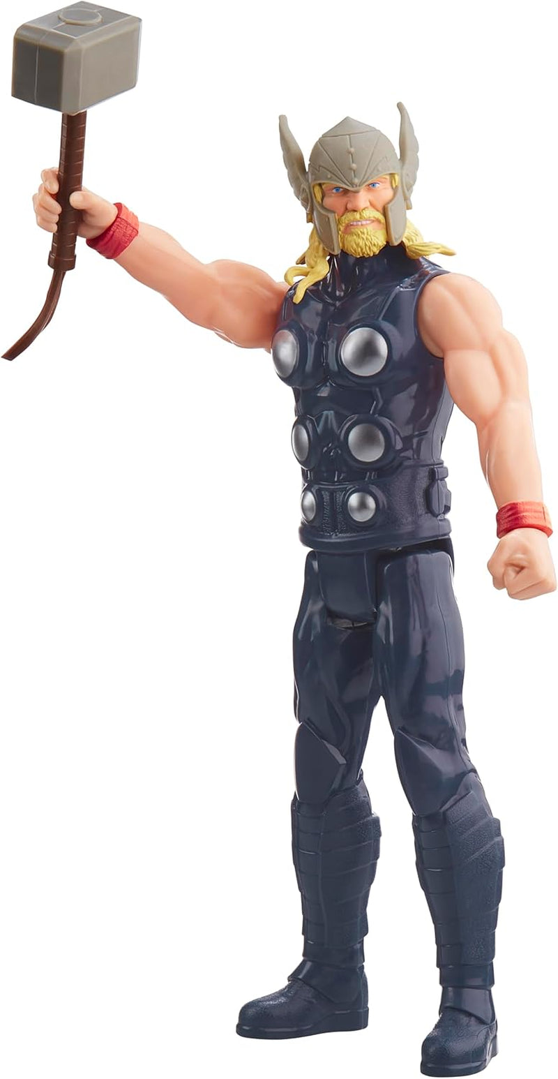 Marvel Avengers Titan Hero Series Blast Gear Thor Action Figure 30 cm Grand Jouet pour Enfants de 4 Ans et Plus Figurines Naty Shop