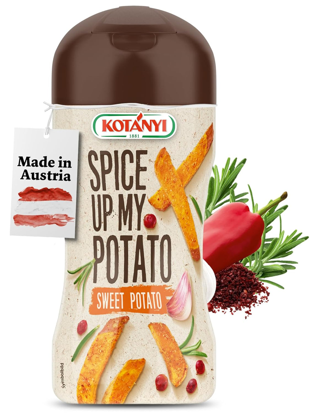 KOTÁNYI Original Style Grillgewürz 80g - Kartoffel-Gewürz für Pommes, Bratkartoffeln und Potato Wedges- Gewürzmischung zum Grillen - [Jetzt für die nächste Grillparty bestellen!]