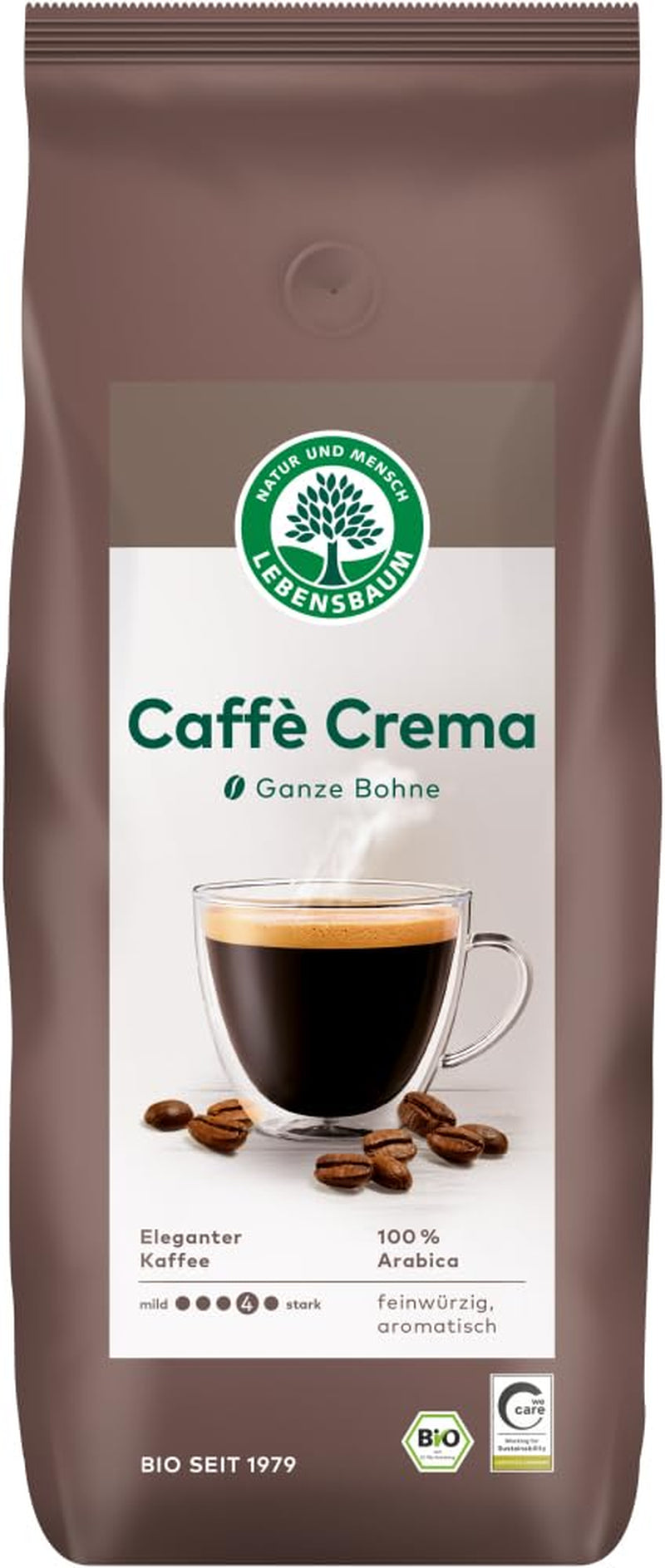 Caffè Crema, grains entiers 2 x 1000 g