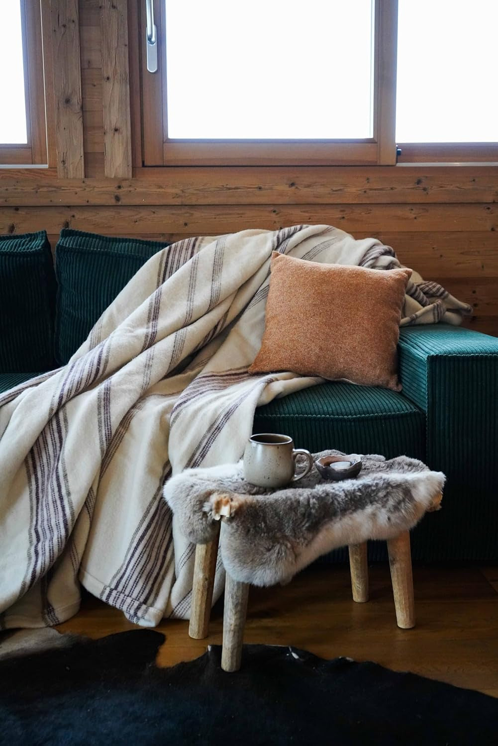 Toison D'Or angle, 220 X 240 Cm, Blanc/Aubergine/Bizet Couettes et couettes Naty Shop Titre par défaut