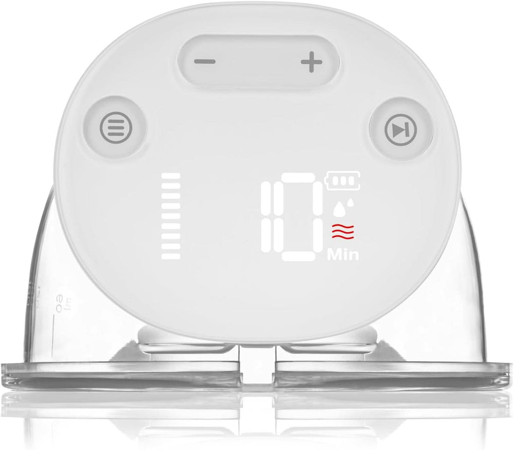 Tire-lait maternel électrique simple LIONELO Fidi Free 180 ml, tire-lait portable à 2 phases, économie d'énergie 9 niveaux, 3 tailles d'entonnoirs en silicone Minuteur Accessoires Alimentation et Allaitement Bebe Naty Shop