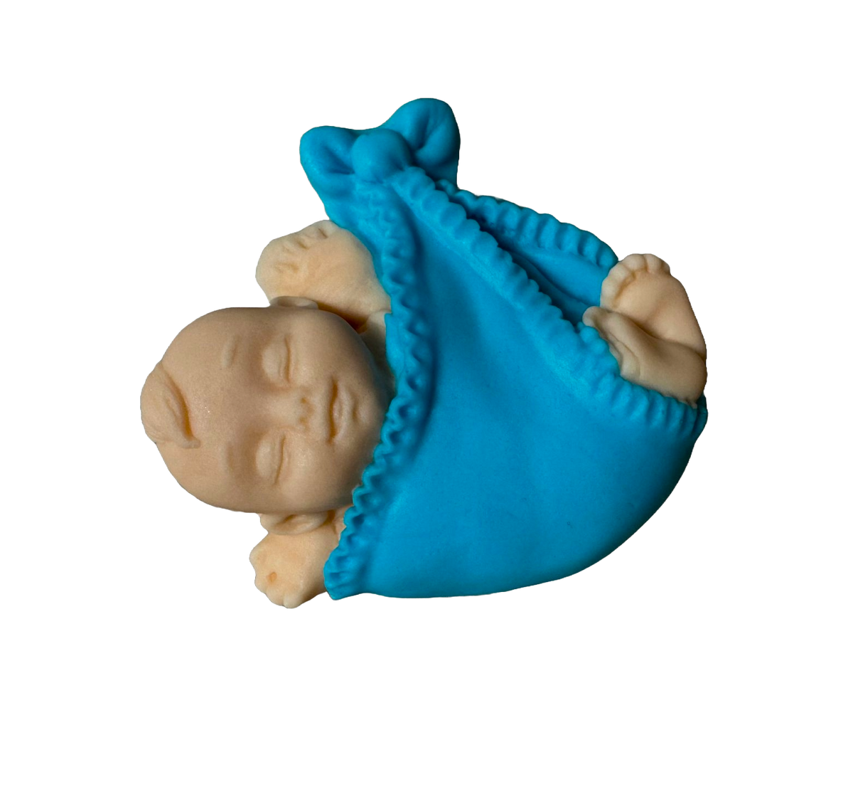 Decoratiune comestibila din zahar, Bebelus Decoratiuni din Pasta de Zahar Naty Shop