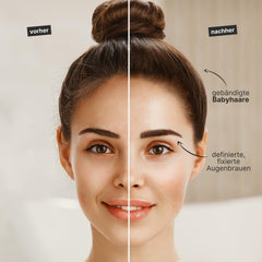 IMPERIO Hair Finishing Stick for Baby Hair - Mascara premium pour cheveux de bébé pour dompter les cheveux fins et cassés - 12 ml Teinture Transparente Naty Shop