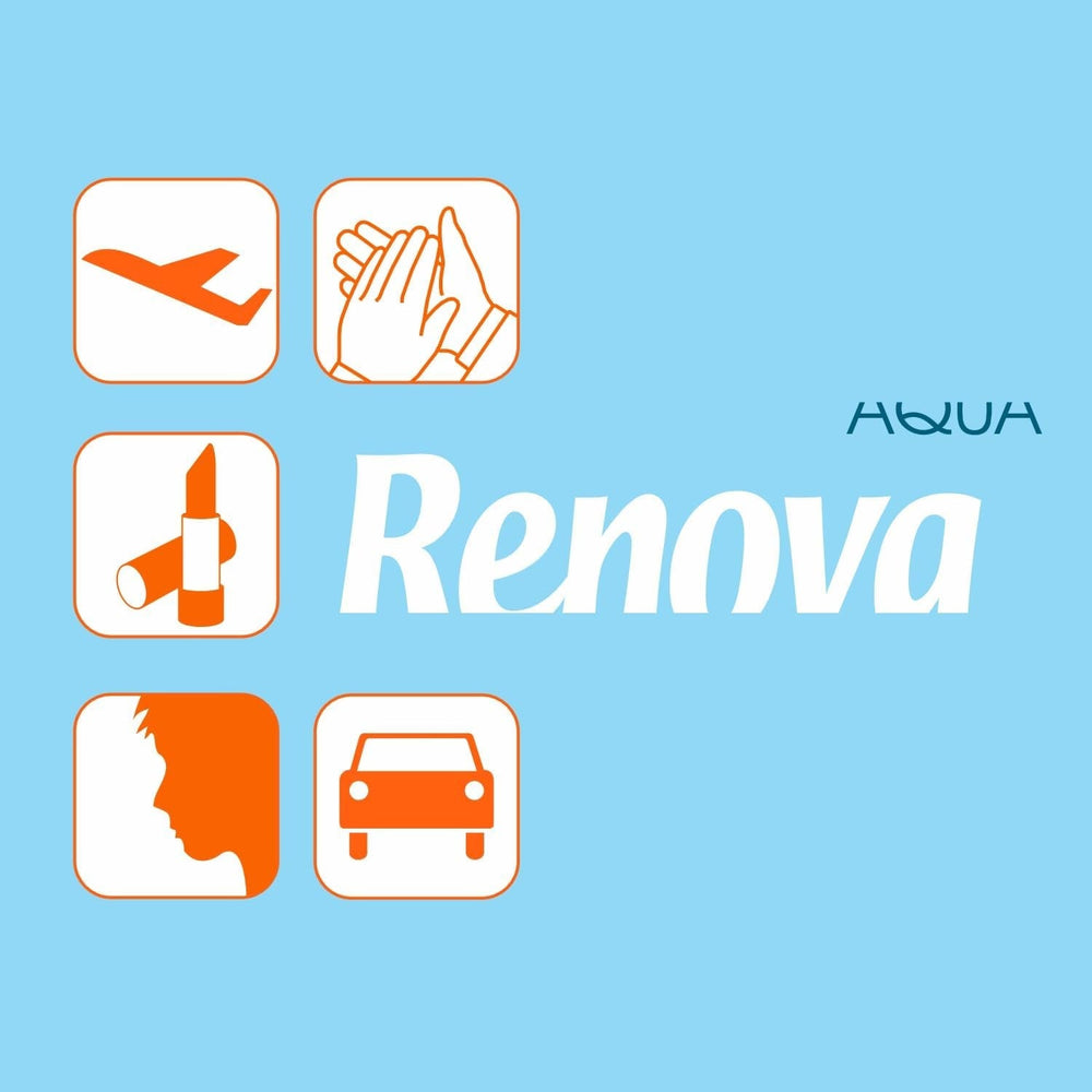 Lingettes humides Renova - 12 lingettes humides et parfumées