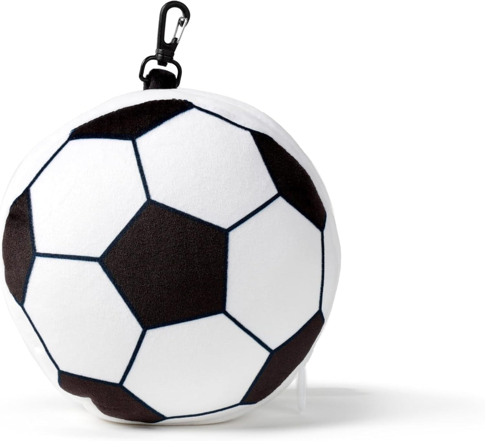 Oreiller de voyage avec masque Relaxeazzz - Coussins de voyage Football Naty Shop