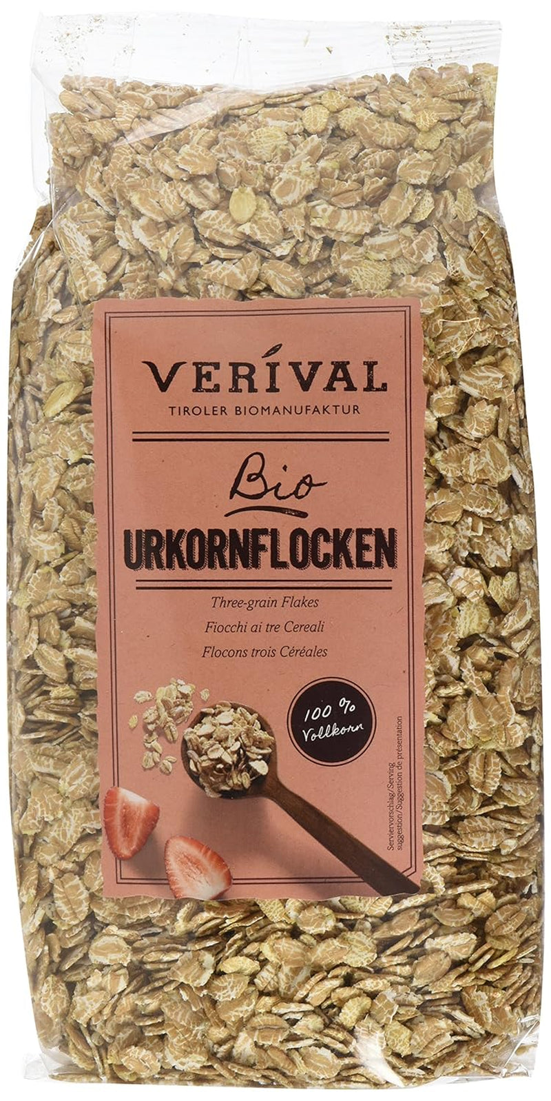 Verival Urkornflocken - Bio, 6Er Pack (6 X 500 G) Céréales Naty Shop Titre par défaut