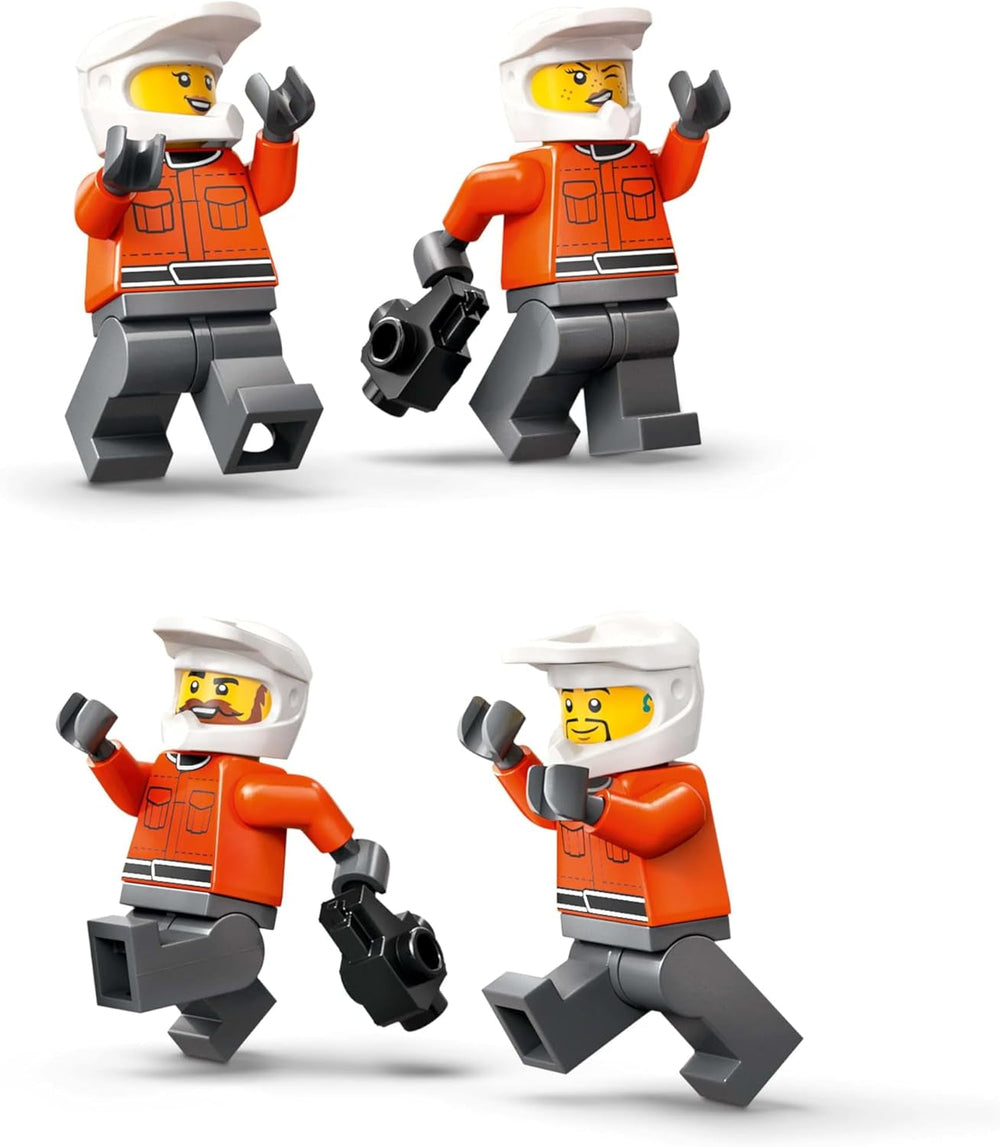 LEGO City F1 Pit Stop avec l'équipe et Ferrari Speedster - Ensemble d'arrêt au stand de Formule 1 avec 1 pilote de course et 4 figurines mécaniques - Jouet de voiture de course pour garçons et filles de 6 ans et plus - 60443 Jeux de construction Beuche den LEGO-Store