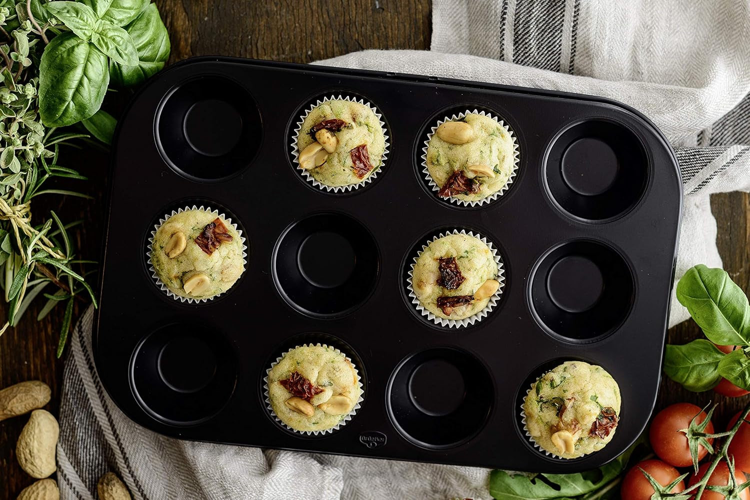 Dr. Oetker - Plat de cuisson Tradition en aluminium avec revêtement antiadhésif (couleur : noir), 1 pièce. Moules et plaques à pâtisserie Naty Shop