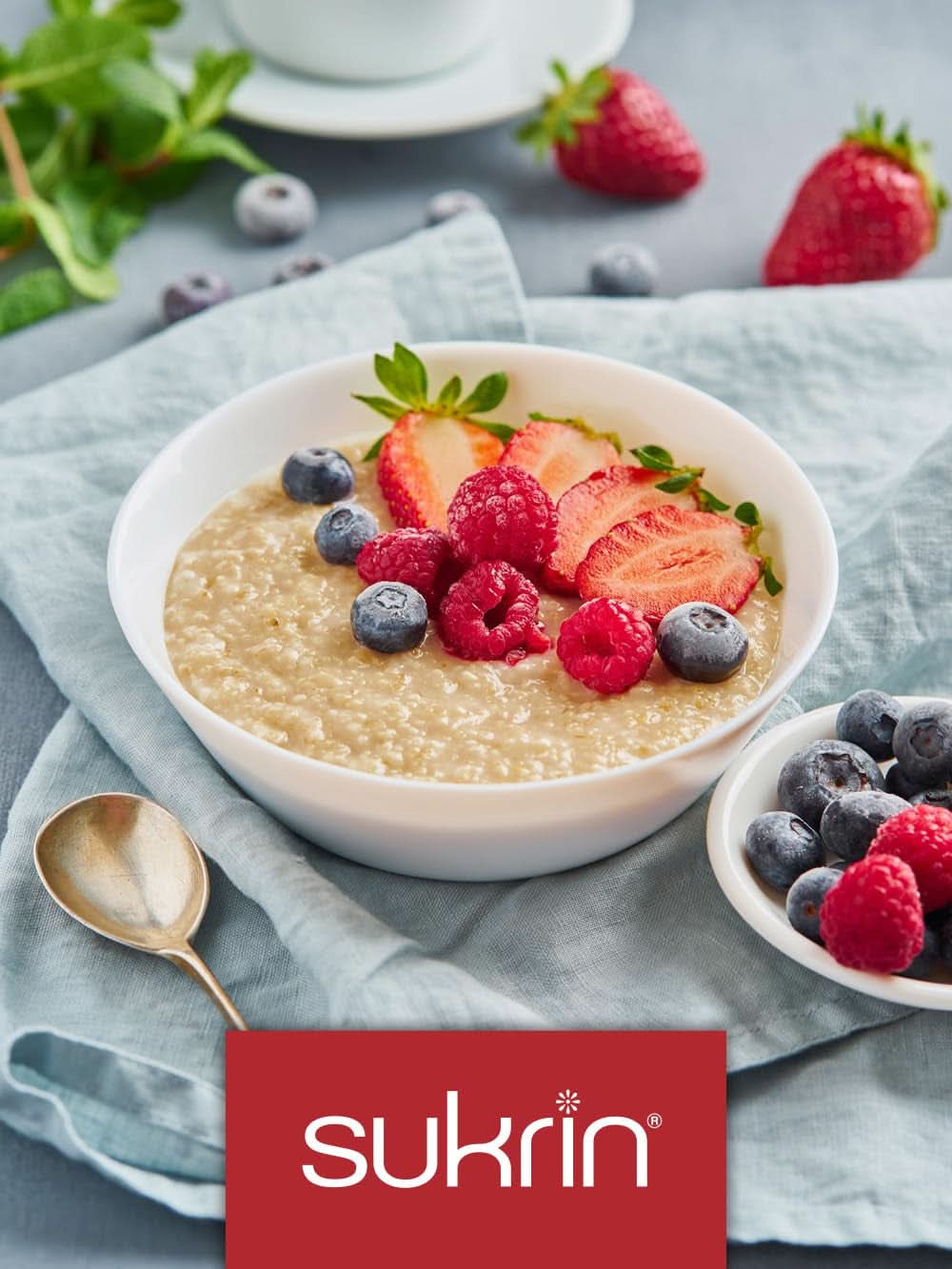 Sukrin Erythritol, alternative naturelle au sucre sans calories, 1 paquet, 500 grammes Édulcorants Naty Shop