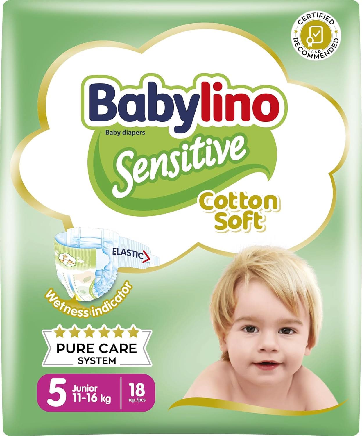 Babylino Sensitive, couches délicates pour enfants, différentes tailles