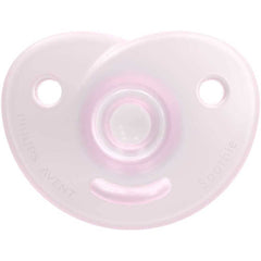 Philips AVENT Soothie - Sucette sans BPA pour bébés âgés de 0 à 6 mois, rose/rose clair (modèle SCF099/22)