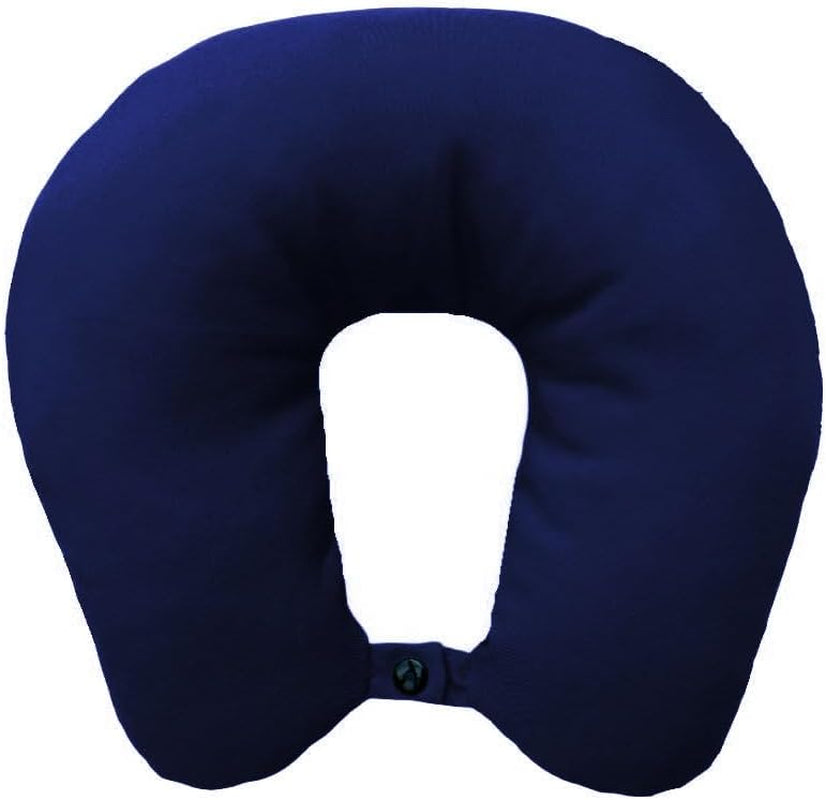 Pernă de gât Lemos Home cu umplutură din microfibră, pernă de susținere a gâtului, pernă de călătorie confortabilă pentru avion, mașină, birou, ideală pentru camping, vacanțe și gadgeturi de călătorie (verde mentă)