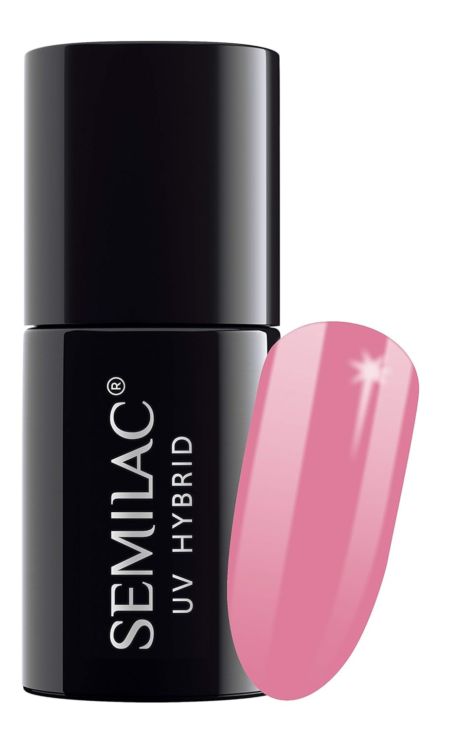 Semilac UV Nagellack Hybrid 404 Muffin aux haricots noirs 7 ml Kollektion Tastes of Fall