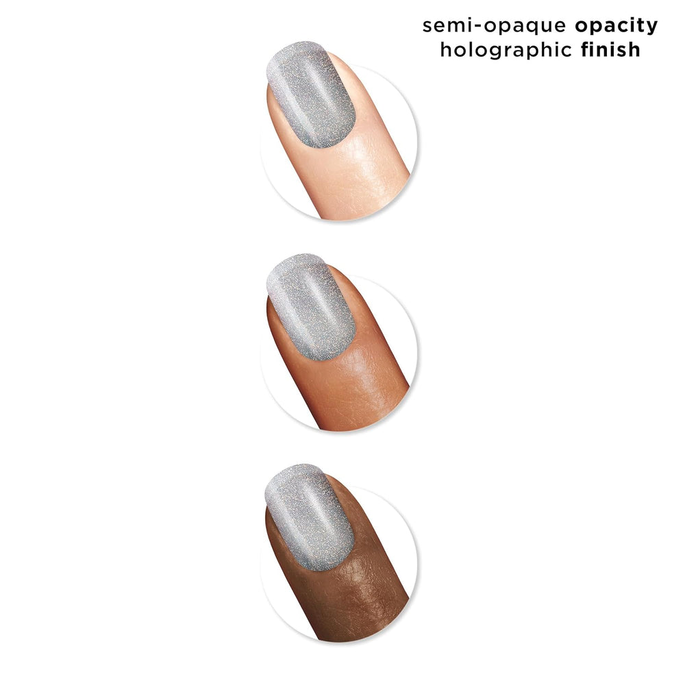 Insta-Dri Holo-Glow, Vernis à ongles euphorique, facile à utiliser, longue durée, belles couleurs, facile à appliquer sur les ongles, sans éclats, 19 ml