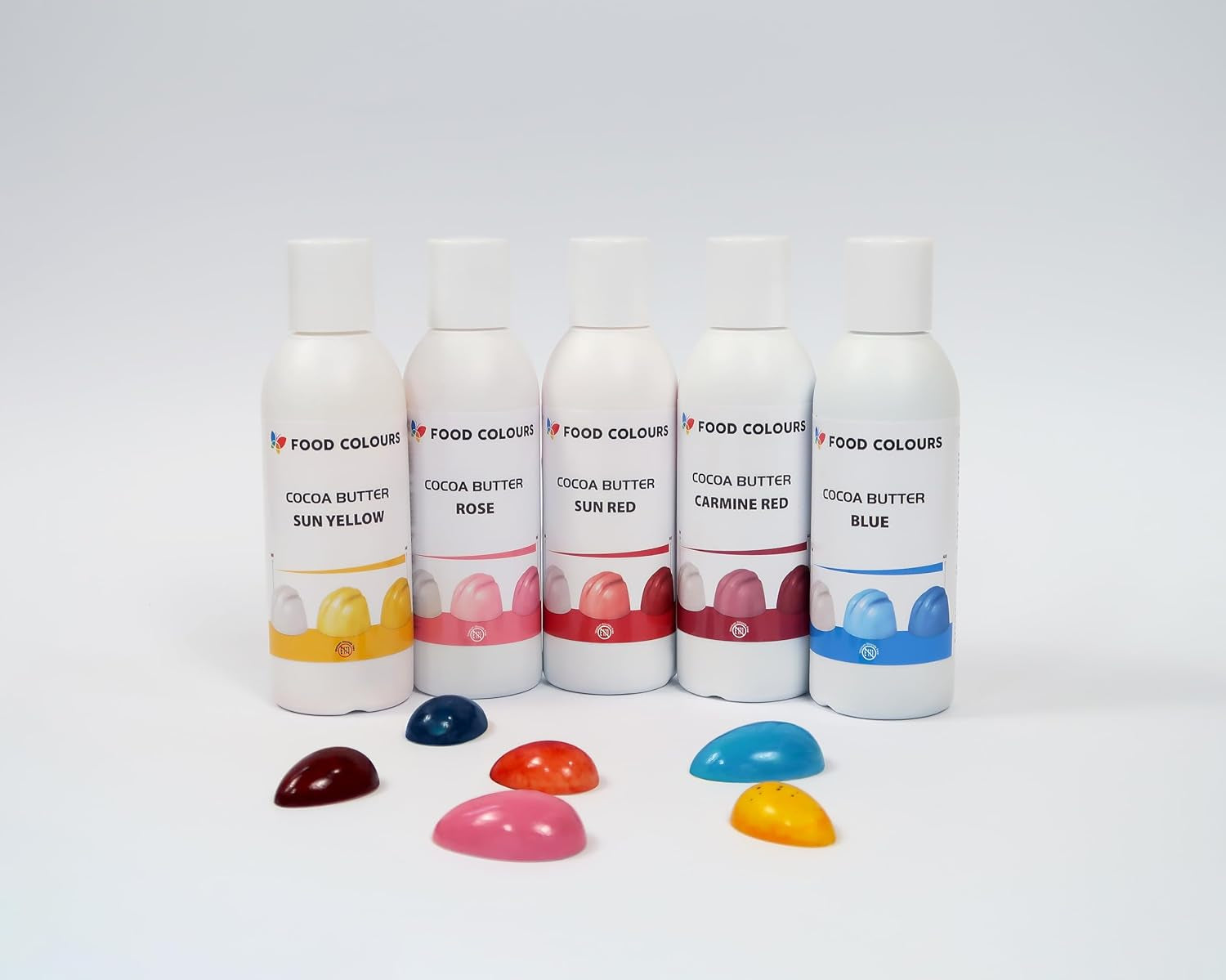 Colorant alimentaire Beurre de Cacao CARMIN ROUGE 100 G Colorant alimentaire à base de beurre de cacao pour chocolats, pralines, masses grasses et crèmes