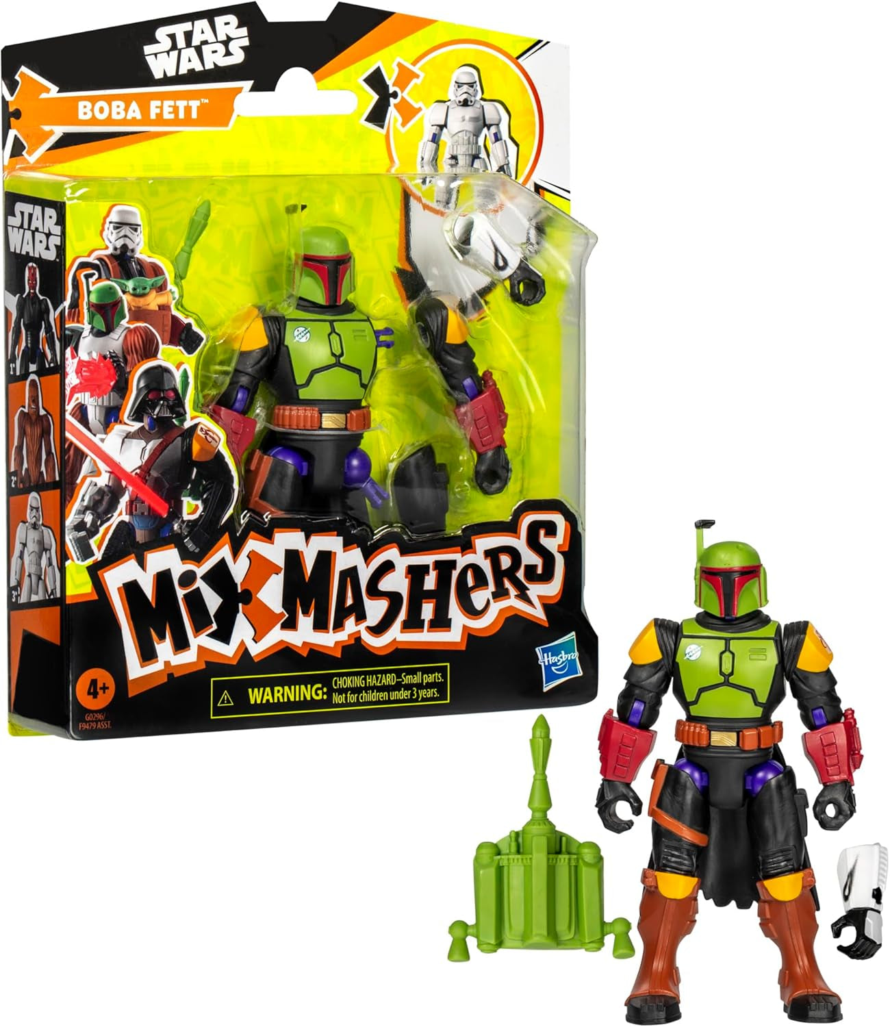 Star Wars Mixmashers Boba Fett Figurine personnalisable à mélanger et accessoires Figurines Naty Shop