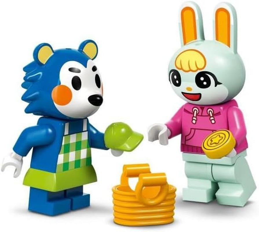 LEGO Animal Crossing Tailoring Sisters Ensemble de construction de jeu de rôle créatif, cadeau pour les filles, les garçons et les fans de jeux vidéo à partir de 6 ans, Ensemble de jeu d'aventure 77055 Ensembles de construction Besuche den LEGO-Store