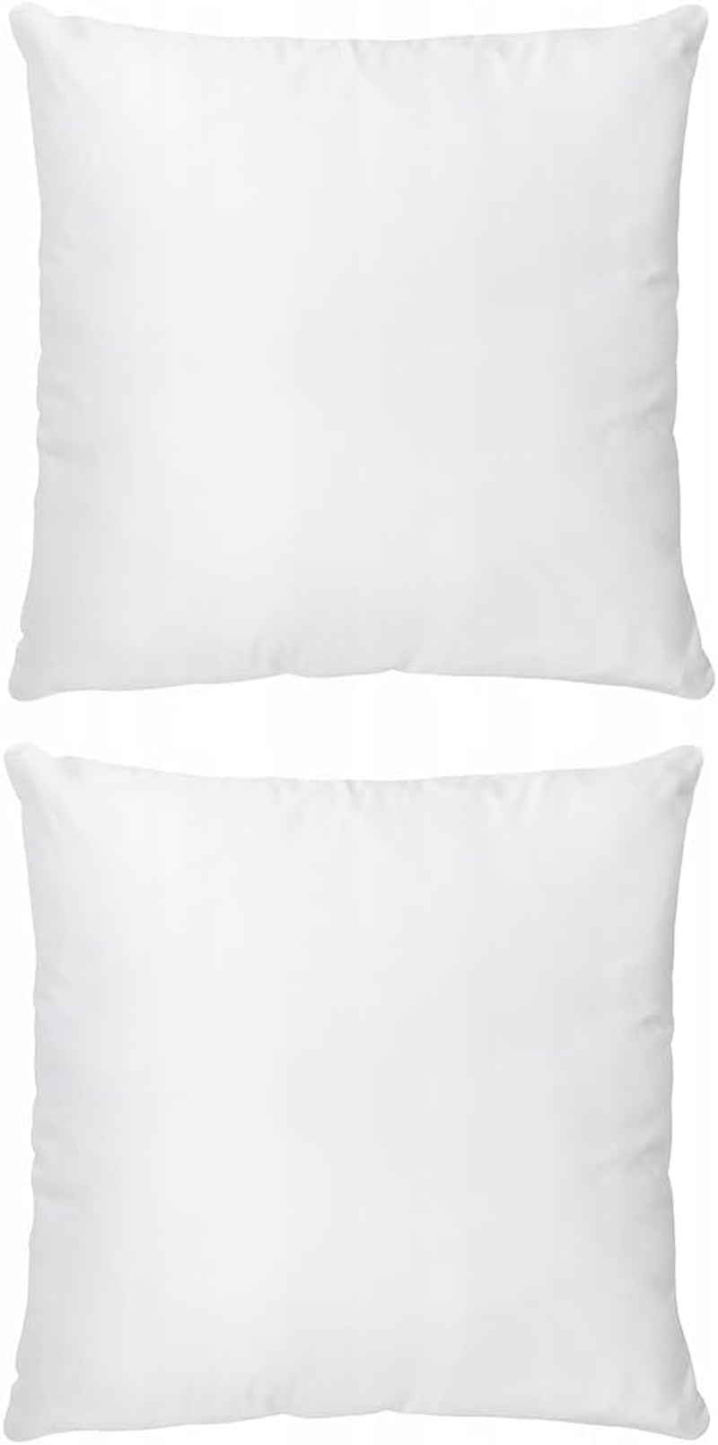 HOMLA Toby oreiller de remplissage lot de 2, 45X45Cm, blanc, polyester haut de gamme, indéformable et facile à entretenir Oreillers standard Naty Shop Titre par défaut