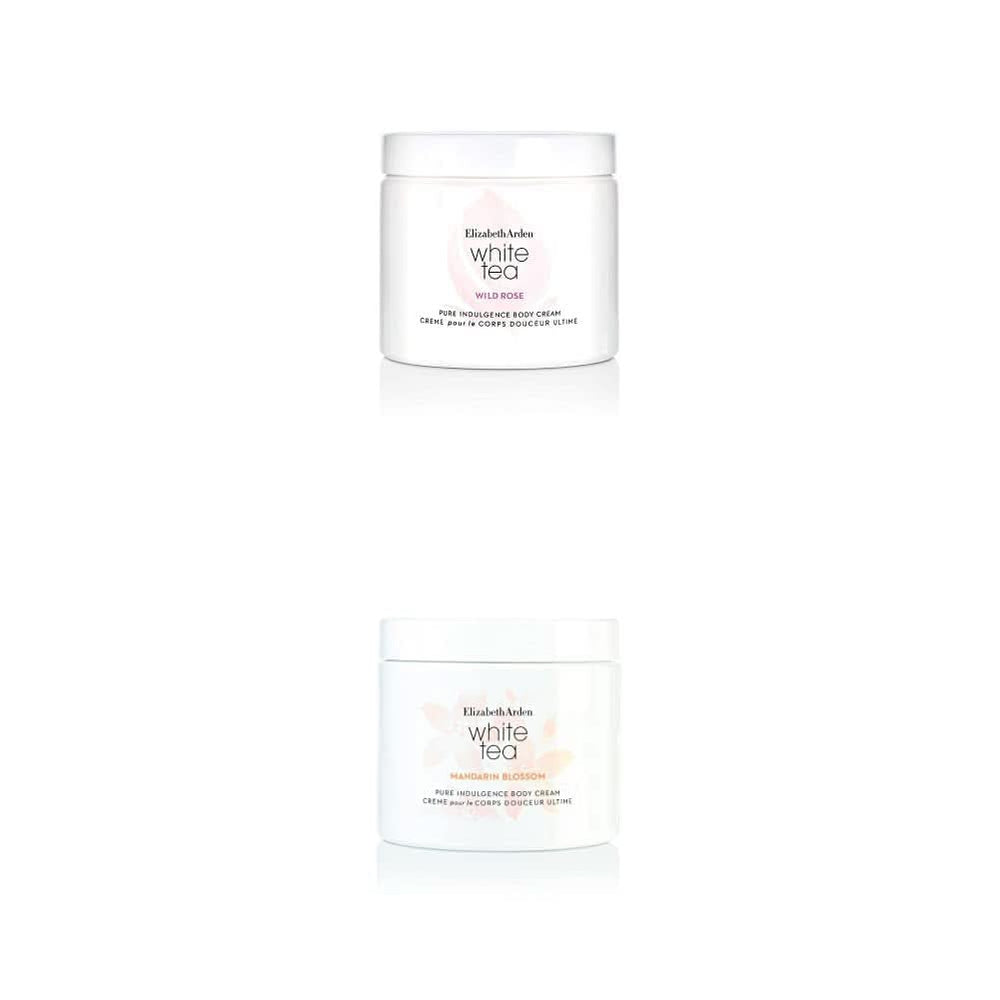 Elizabeth Arden - Wild Rose White Tea, crema de corp de trandafir pentru femei Cosmetice si Infrumusetare Naty Shop Pachet cu cremă de corp Wild Rose și Mandarin Blossom