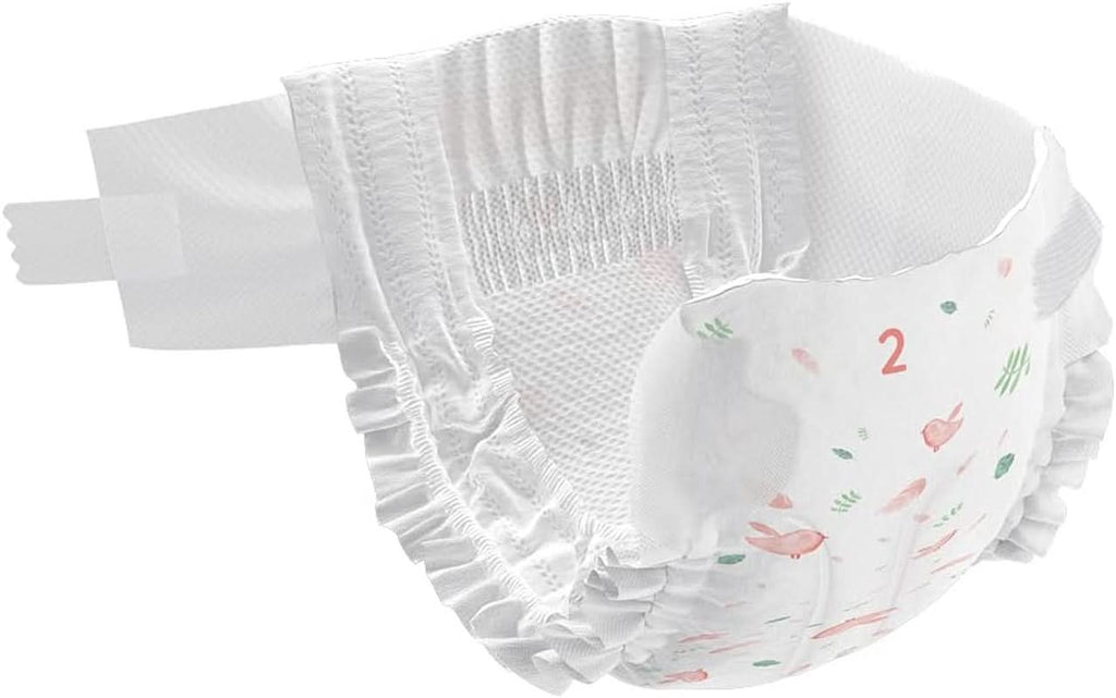 Mama Bear Premium scutece, mărimea 2 (3-6 kg), alb, 168 bucăți (2 pachete de 84) Mama si Copilul Naty Shop