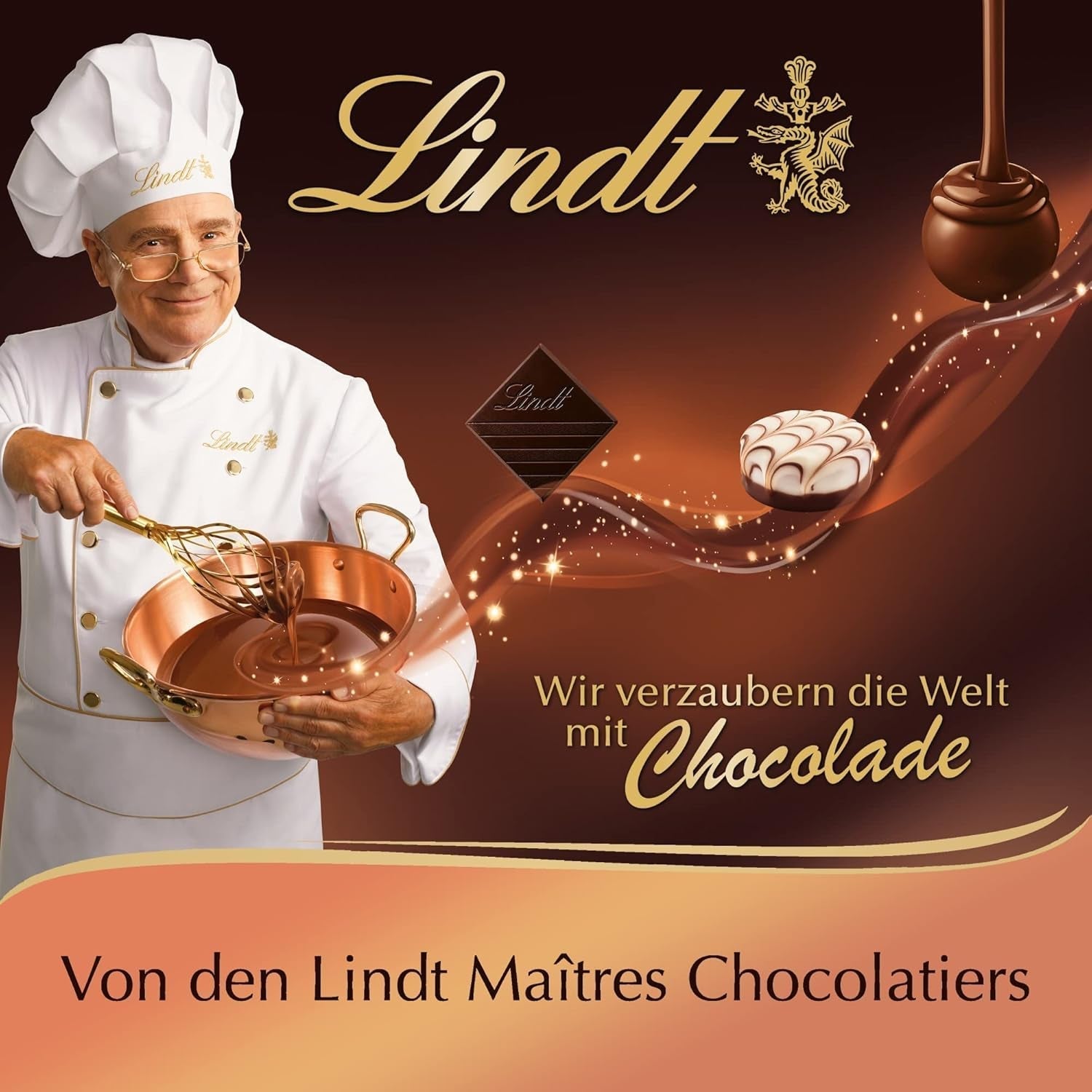 Lindt Schokolade - Creola Pralinés, 100 grammes Bonbons au Chocolat Naty Shop