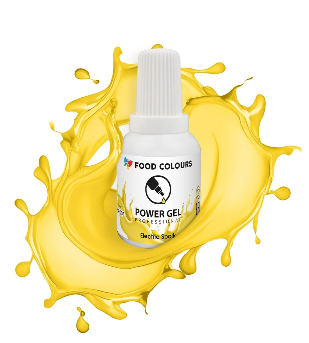 Colorant alimentaire en gel, beige, couleur champagne, 20 g. Colorant alimentaire pour une large gamme d'applications pour la décoration de gâteaux, tartelettes, crème, génoise, glaçage royal, macarons.