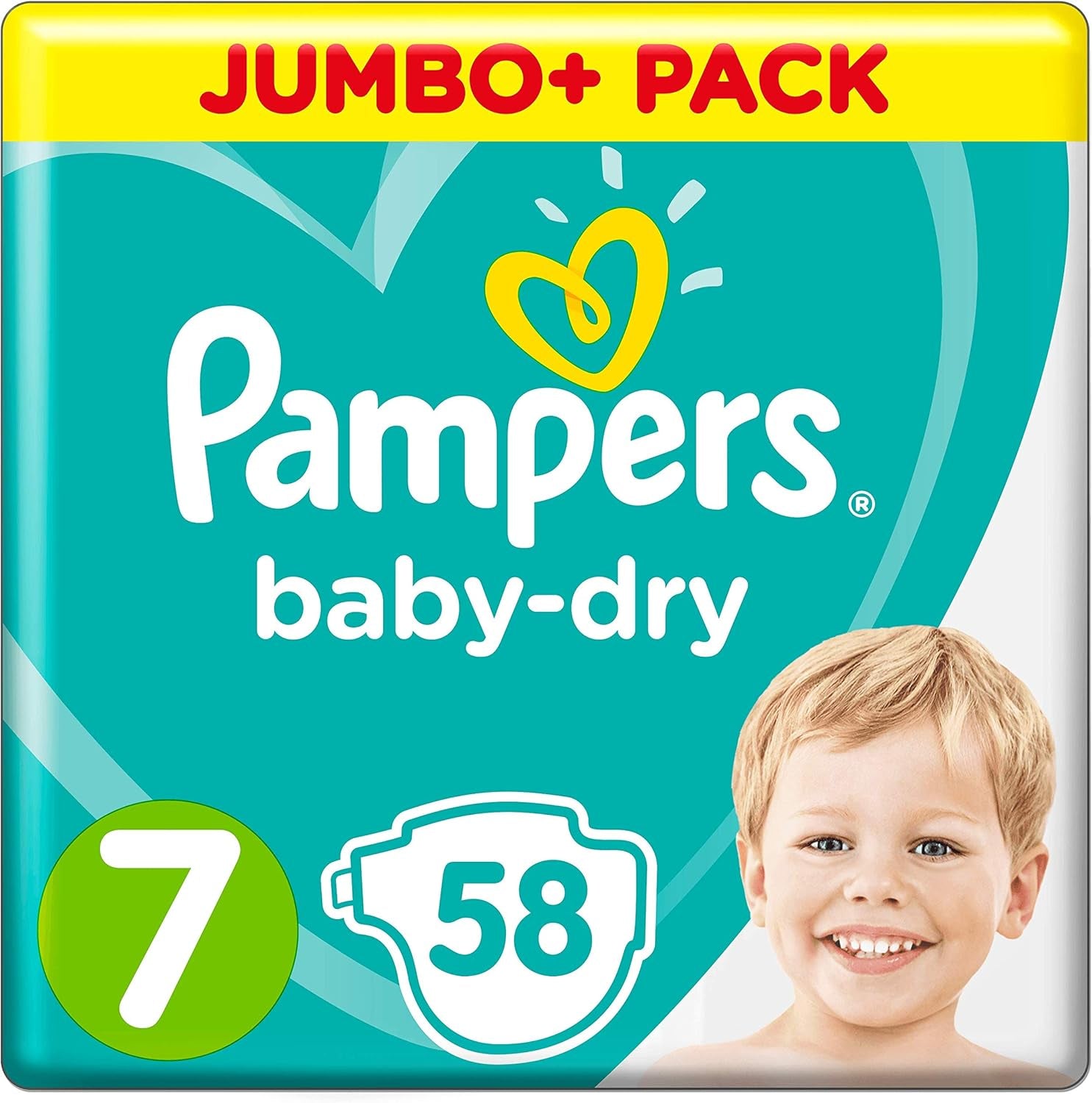 Couches Pampers 81657566 Pantalon Baby-Dry, blanc