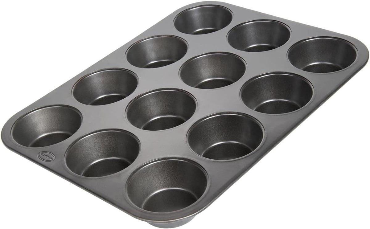 Wenco Muffinform 12Er Antihaft Backblech, Spülmaschinengeeignet, Karbonstahl – Muffinblech Für 12 Muffin – Hitzebeständig Bis 220°C, Schwarz Moules et plaques à pâtisserie Naty Shop Version 2021