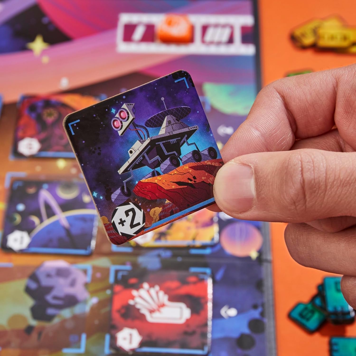 Cosmolancer, un jeu de société stratégique de Reiner Knizia