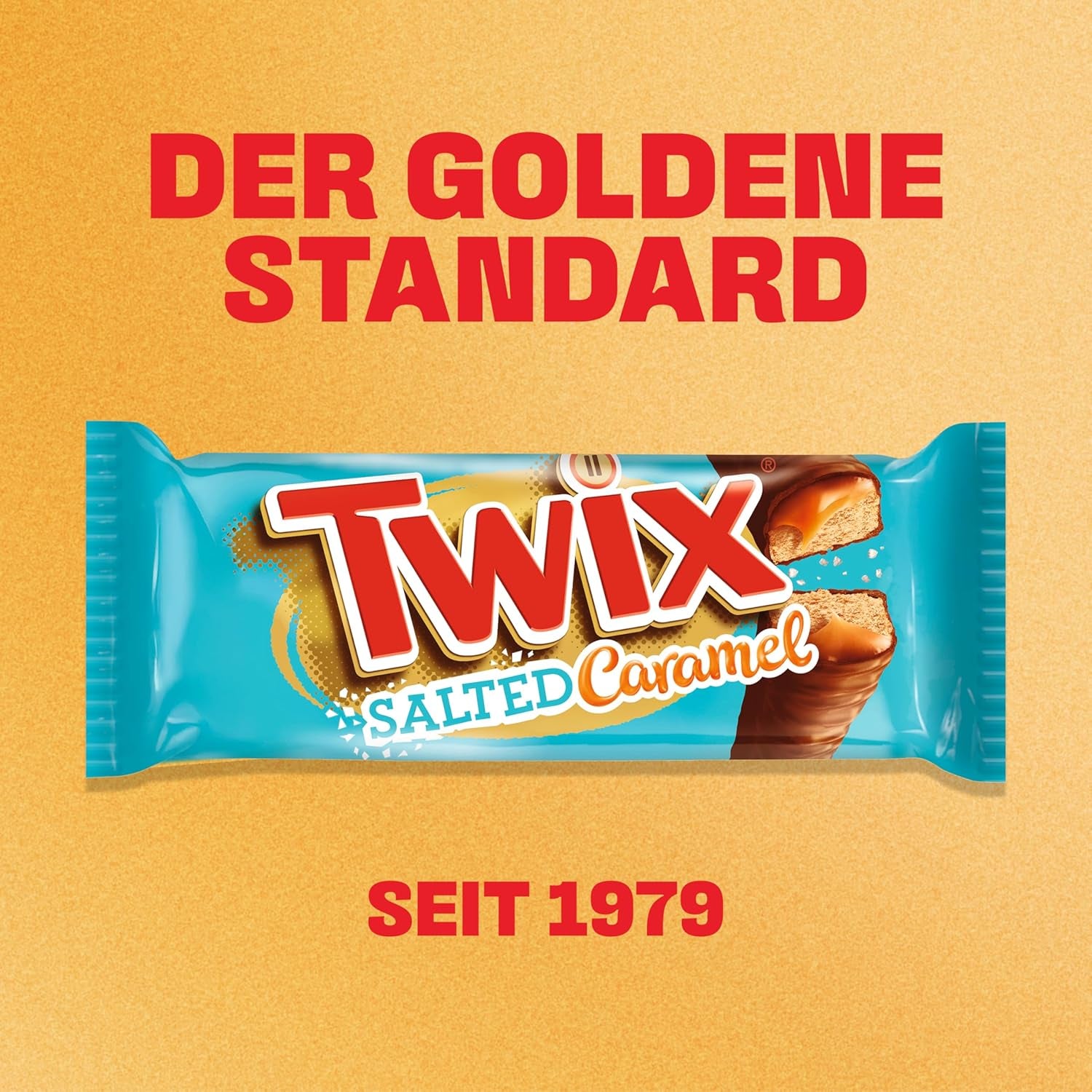 Barres de chocolat au caramel salé Twix | Paquet de chocolat en vrac | 30 barres doubles (30 x 46g)
