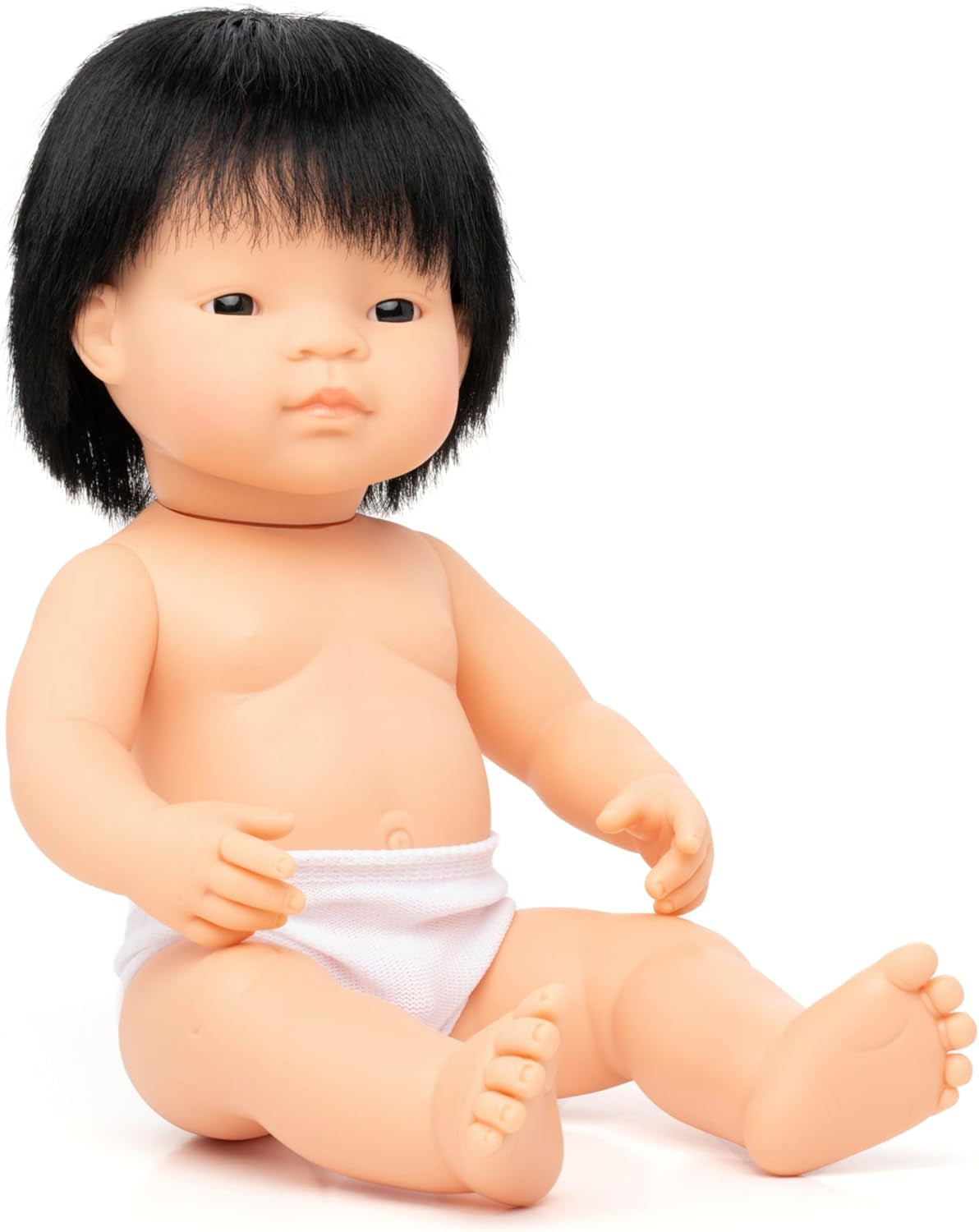 Miniland Baby Doll Garçon Asiatique 38cm-31055