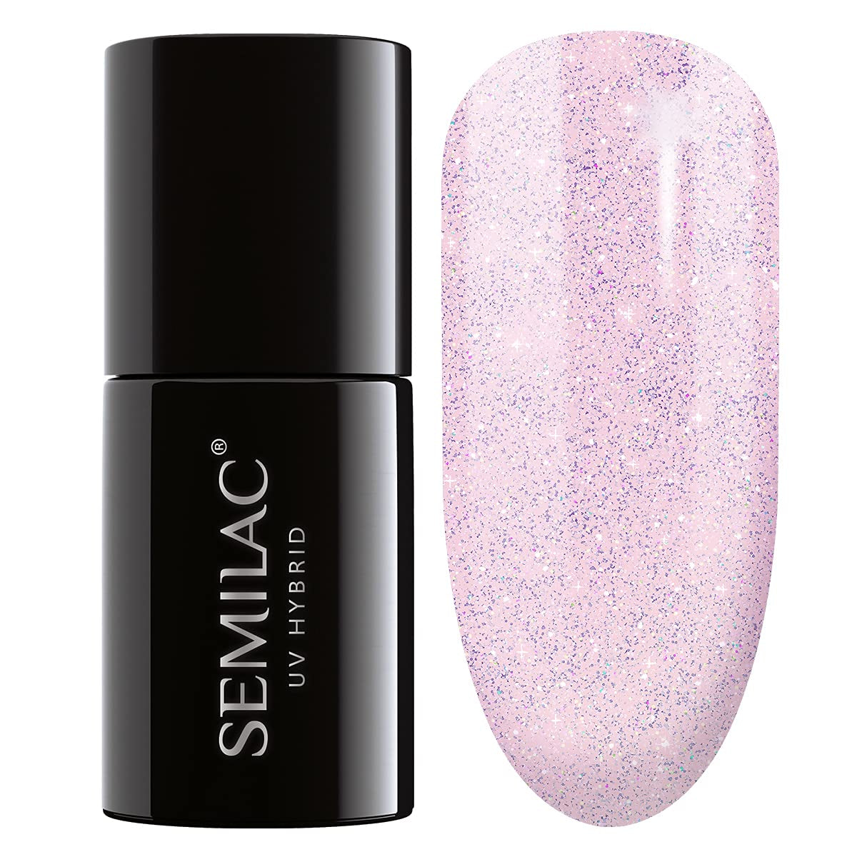 Semilac UV Nagellack Hybrid 404 Muffin aux haricots noirs 7 ml Kollektion Tastes of Fall