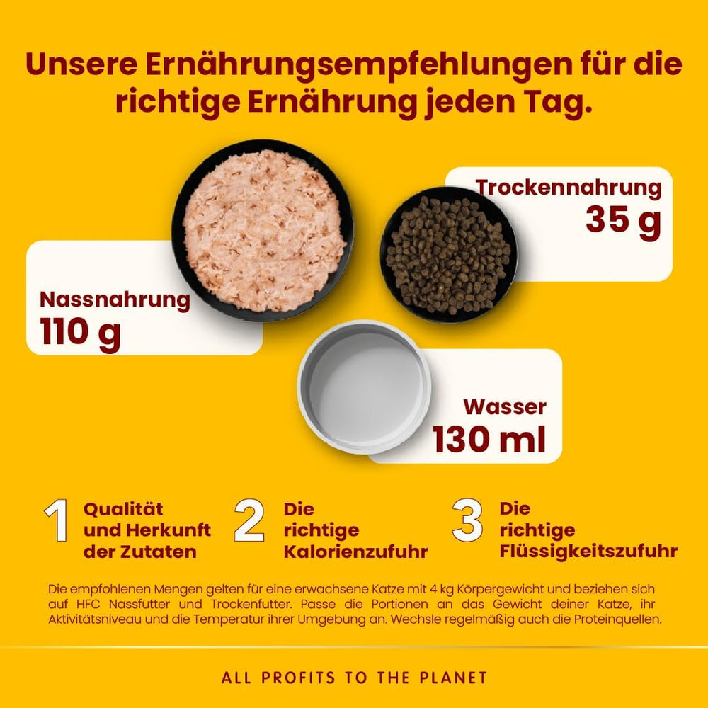 Almo Nature HFC Natural Light Meal - Nassfutter für Katzen - Thunfisch, Huhn & Schinken - Qualité humaine, sans gluten - 50 g, paquet de 4