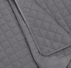 Amazon Basics Couette surdimensionnée avec relief, 170 X 210 cm, motif losanges gris foncé Lits et couvertures Besuche den Amazon Basics-Store