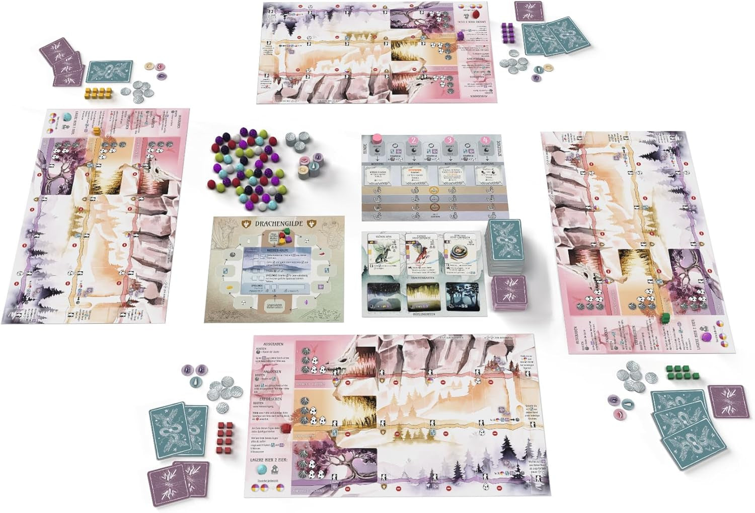 Feuerland Spiele 31032 Envergure - Du monde du jeu Envergure, vert