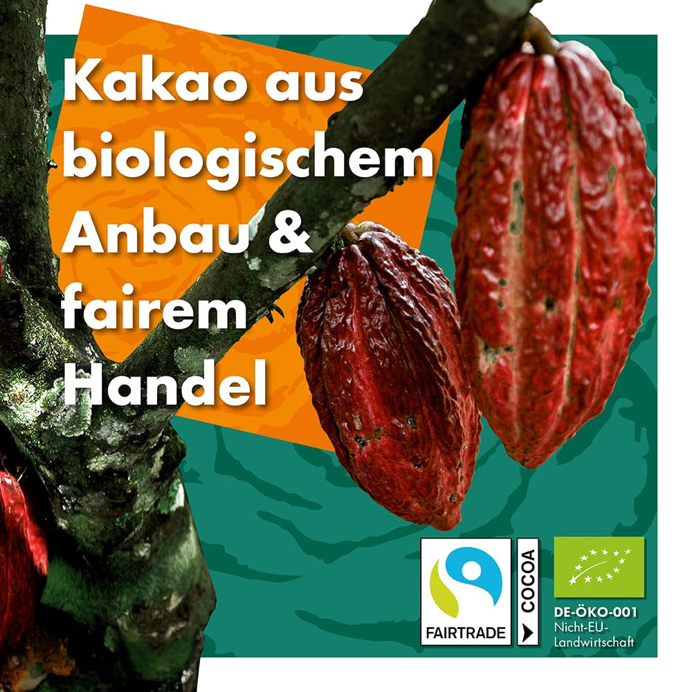 Becks Cocoa Om Masala Chai Tea Bio - Thé noir indien aux épices traditionnelles telles que la cannelle, la cardamome et le gingembre - Parfait pour le Chai Latte, 300g