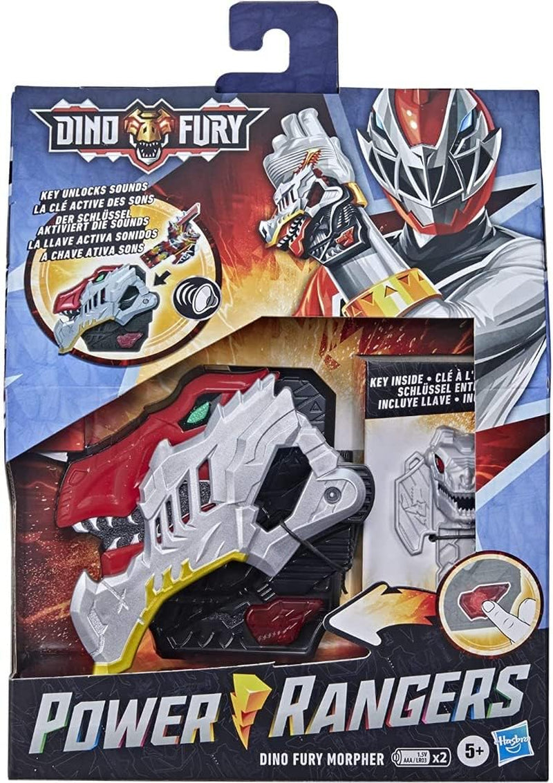 Power Rangers 315-E75385G0 Electronic Beast Morphers X King Figure Series Lumières et sons inspirés Figurines d'action Naty Shop Dino Fury Morpher