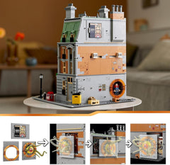 LEGO Marvel Sanctum Sanctorum - Ensemble de construction modulaire à 3 étages avec figurines de Docteur Strange et Iron Man Avengers : Endgame Toy House Fan à collectionner Décoration de grande pièce 76218 Jeux de construction Besuche den LEGO-Store