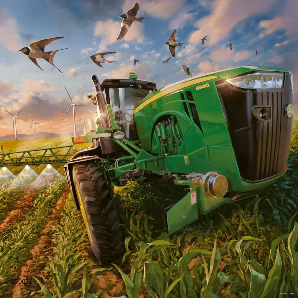 Ravensburger puzzle pentru copii 05173 - John Deere în acțiune - 3X49 piese puzzle pentru copii cu vârsta de 5 ani și peste Puzzle Naty Shop