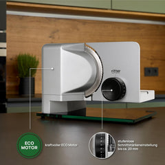 Trancheuse électrique multifonctionnelle Ritter Sono 2 Rasnite et Trancheuses Naty Shop