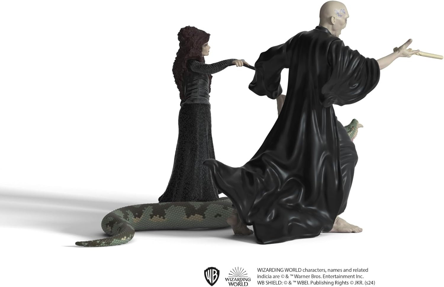 Schleich 42684 Lord Voldemort, Nagini & Bellatrix Lestrange, Dès 6 ans, HARRY POTTER - figurine de jeu, 21 X 16 X 18 cm Figurines Naty Shop