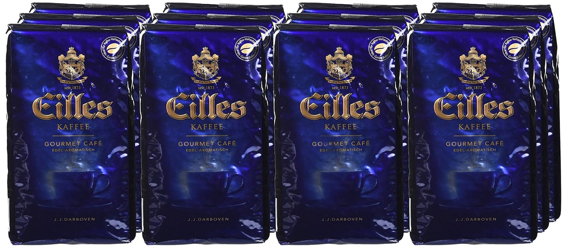 Café moulu Eilles, paquet de 12 (12 x 500 g)