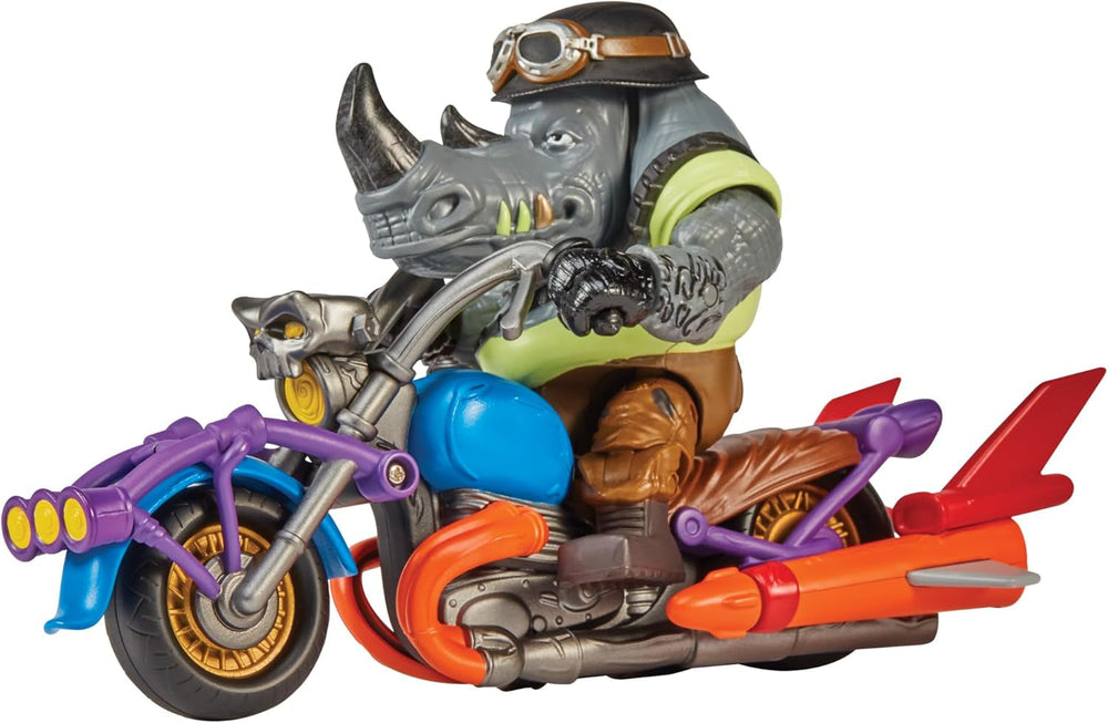 TEENAGE MUTANT NINJA Turtles - Figurine de base Ray Fillet Figurines Naty Shop Rocksteady