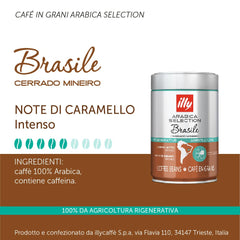 Café en grains Illy Arabica Selection Brésil, 250 g
