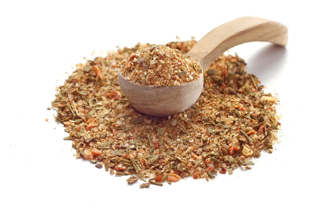 Ankerkraut Auflauf, für Gemüse-, Kartoffel- und Nudelauflauf, Gewürzsalz mit Pfeffer, Parsilie, Knoblauch, Karotte, 90 g dans un verre de Korkenglas